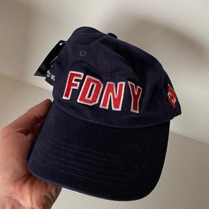 Vintage FDNY “911 Program” fundraiser hat, new with tags